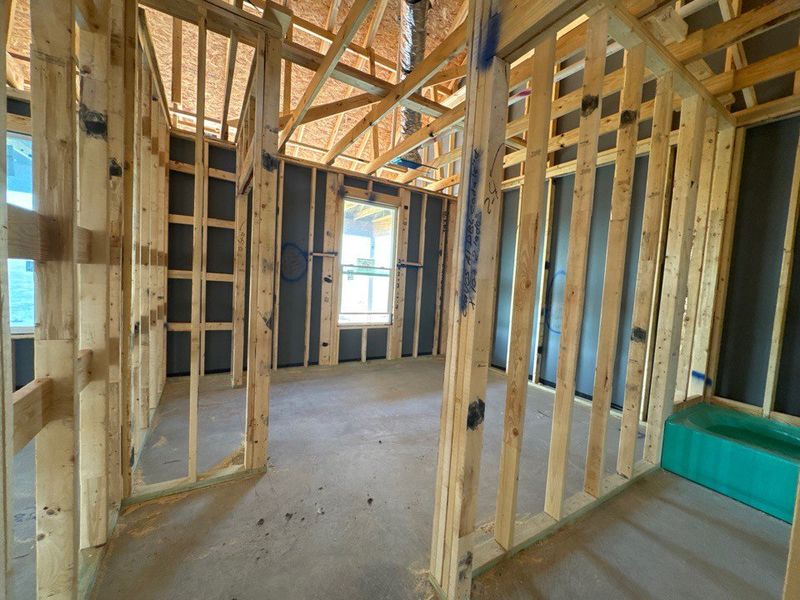 In-progress construction of a new home in Terra Escalante, Blue Ridge, TX (Image 8). In-progress construction of a new home in Terra Escalante, Blue Ridge, TX (Image 8).