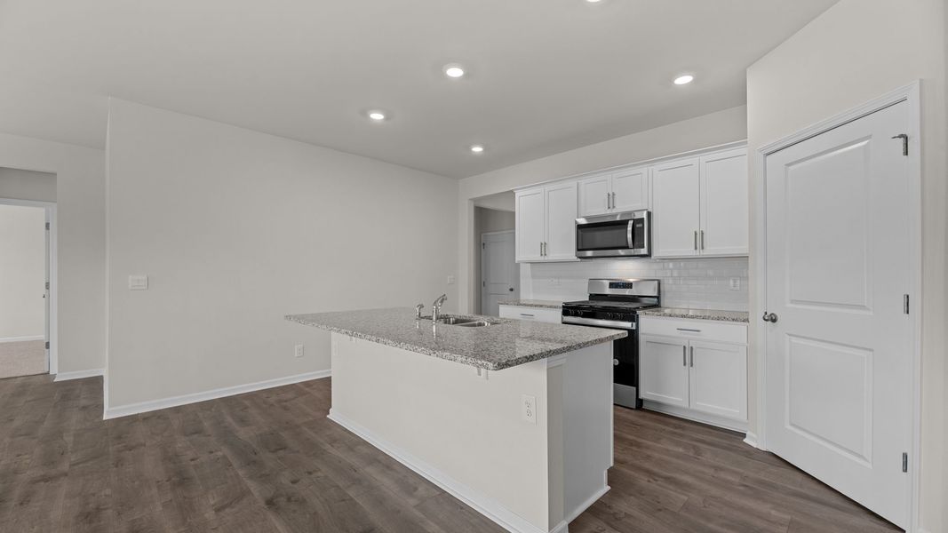 Furnished interior view inside a new home in West New Bern, New Bern (Image 5).