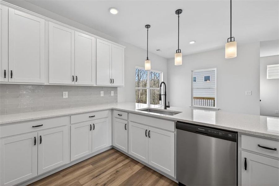 Furnished interior view inside a new home in Sanders Park, Austell (Image 7).