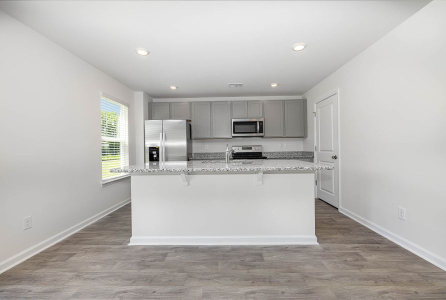 Representative furnished interior of a home built from the PENWELL by D.R. Horton in South Haven, Camden (Image 17).