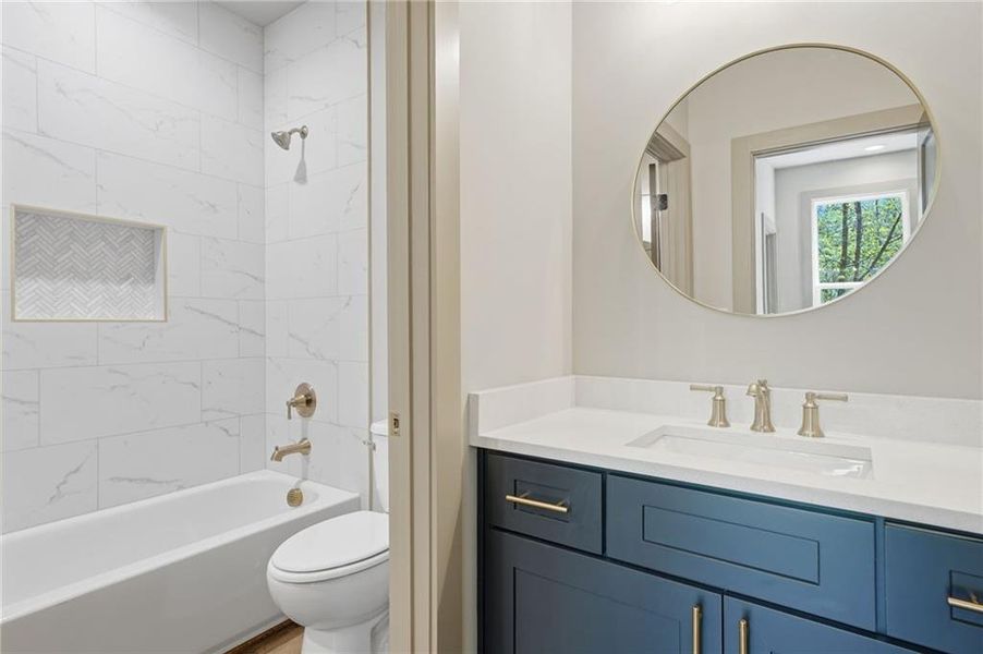 Furnished interior view inside a new home in , Talking Rock (Image 11). Furnished interior view inside a new home in , Talking Rock (Image 11).