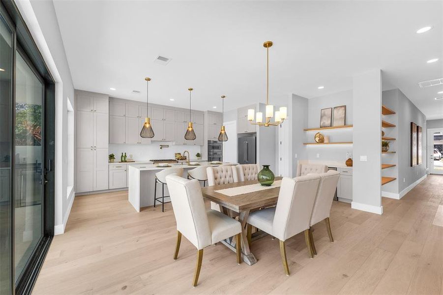 Furnished interior view inside a new home in College Park, Orlando (Image 6).