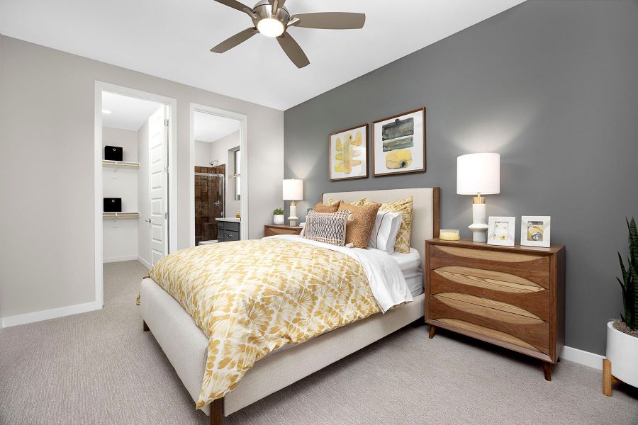 Representative furnished interior of a home built from the Lagoon by Mattamy Homes in Tierra Vistoso, Surprise (Image 12).