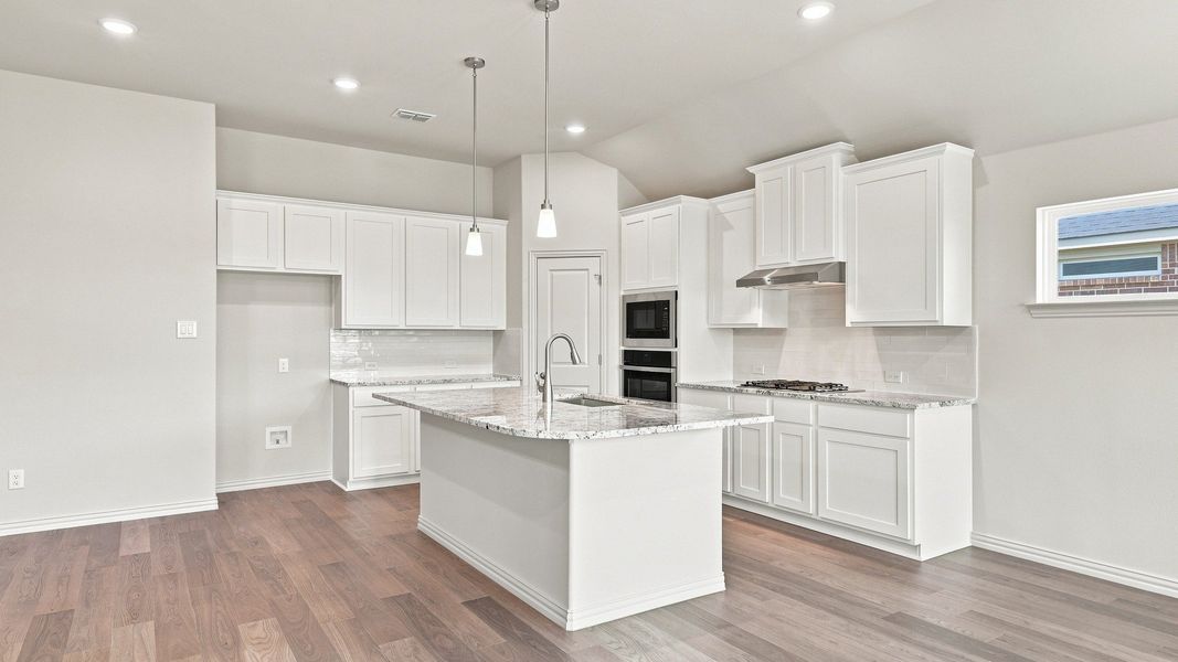 Furnished interior view inside a new home in Anna Ranch, Anna (Image 19).
