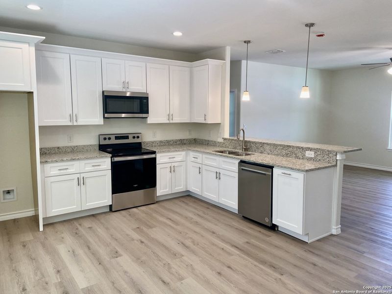 Furnished interior view inside a new home in , Canyon Lake (Image 4). Furnished interior view inside a new home in , Canyon Lake (Image 4).