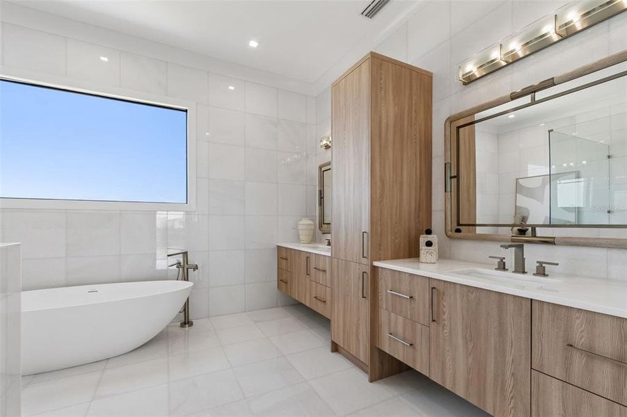 Furnished interior view inside a new home in , Belleair Beach (Image 48).