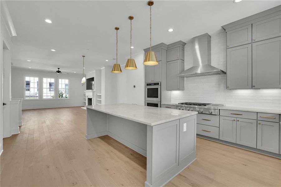 Furnished interior view inside a new home in , Alpharetta (Image 18).