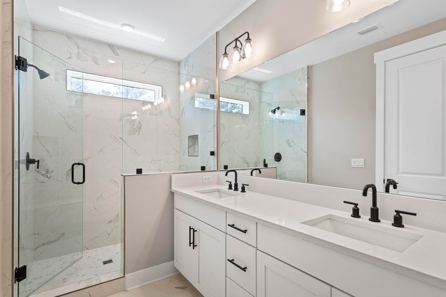 Furnished interior view inside a new home in Brizo, Santa Rosa Beach (Image 9).