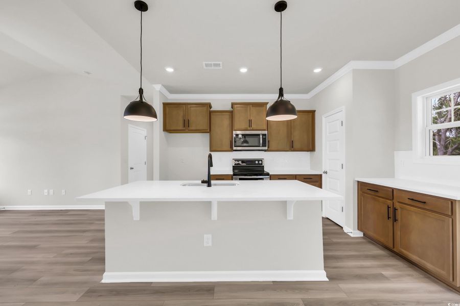 Furnished interior view inside a new home in Briarfield, Conway (Image 6).