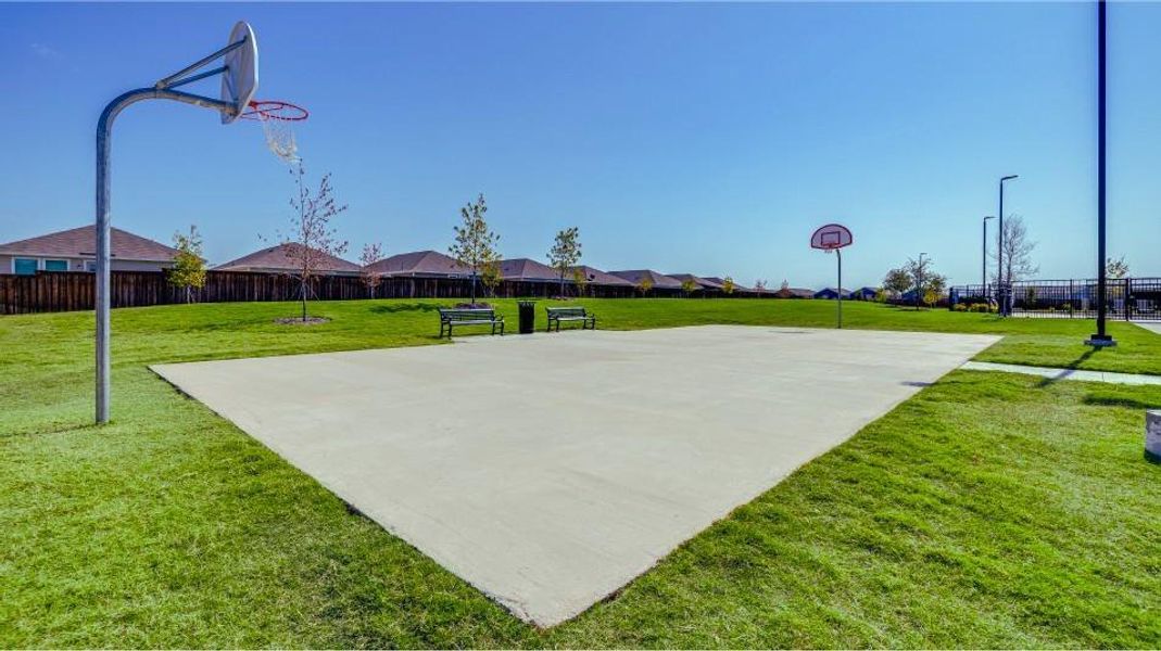 View of community basketball court featuring community basketball court View of community basketball court featuring community basketball court