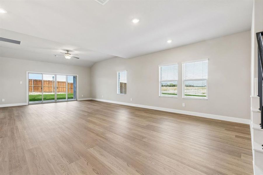 Spacious, unfurnished interior of a new home in Parks at Foster Crossing - Signature Series, Anna (Image 23).