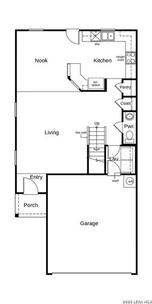 2D floor plan layout of this home in Nagel Crossing, San Antonio, TX (Image 3). 2D floor plan layout of this home in Nagel Crossing, San Antonio, TX (Image 3).