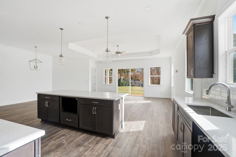 Furnished interior view inside a new home in , Sherrills Ford (Image 5).