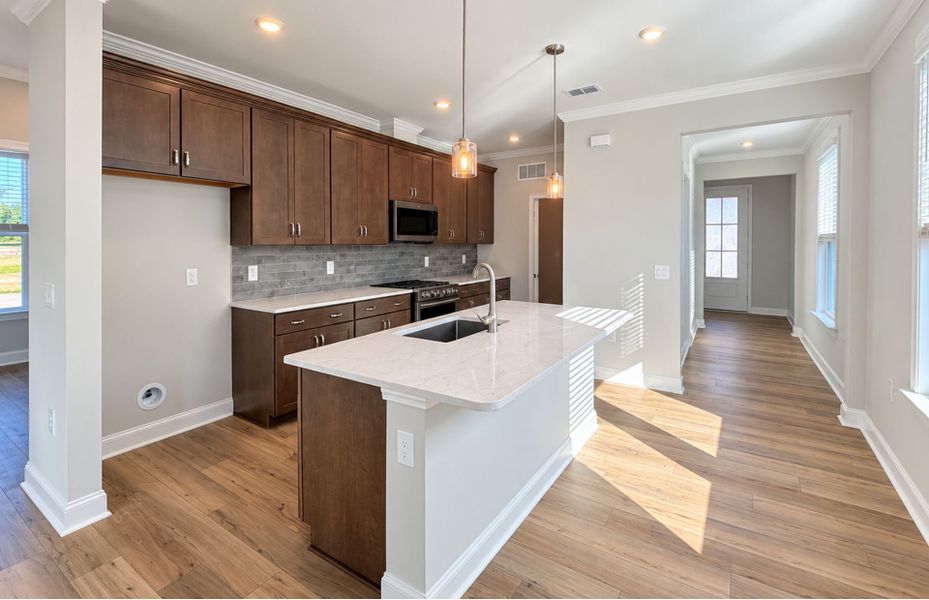 Furnished interior view inside a new home in Del Webb Wilmington at Mallory Creek, Leland (Image 6).