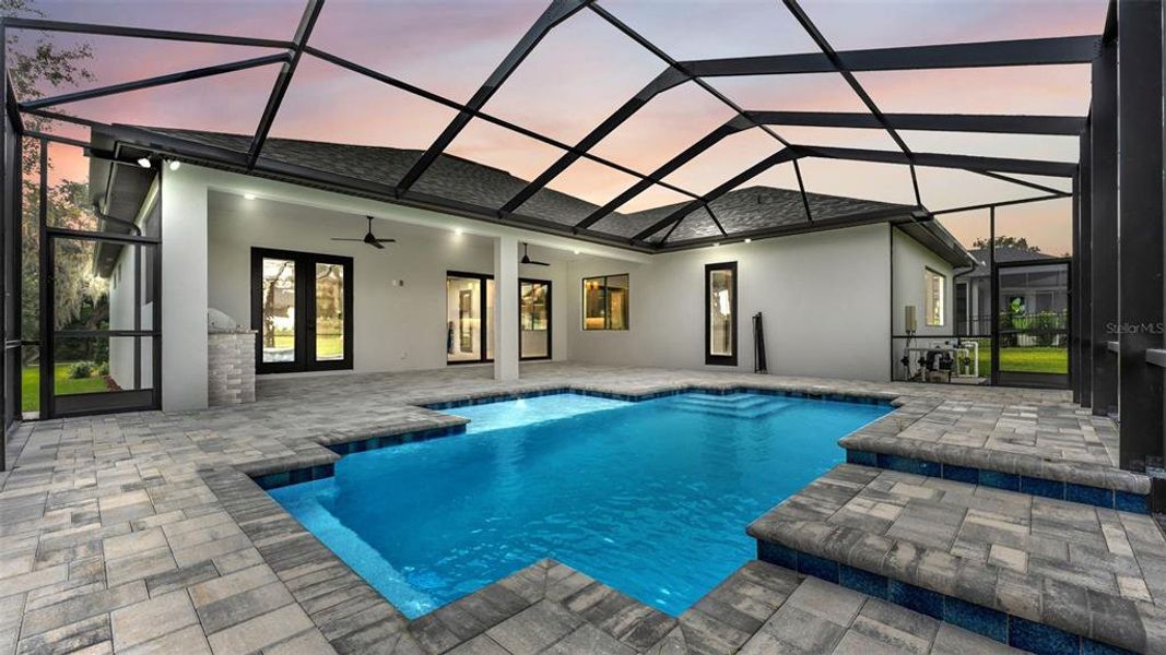 Exterior details and patio area of a home in , Lakeland (Image 31). Exterior details and patio area of a home in , Lakeland (Image 31).