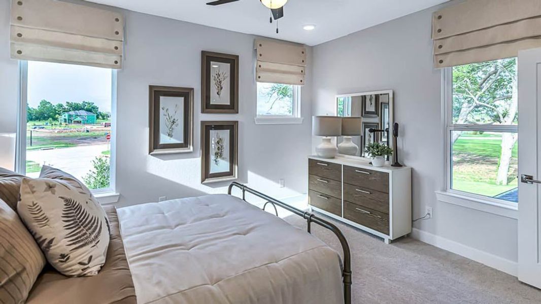 Furnished interior view inside a new home in Avalon at Cypress, Cypress (Image 47).