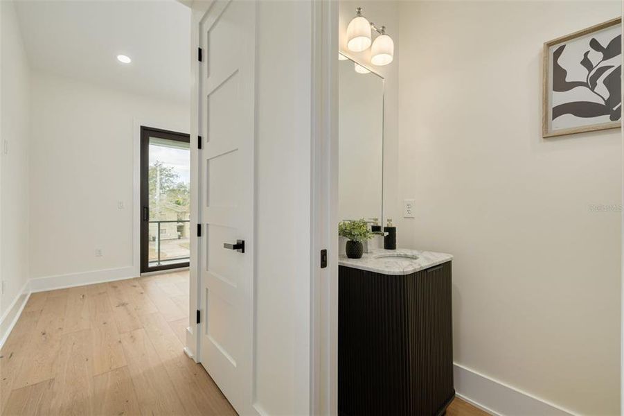 Furnished interior view inside a new home in , Tampa (Image 12).