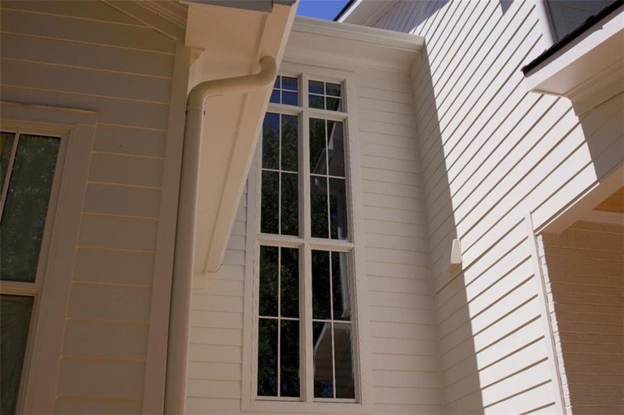 Exterior details and patio area of a home in , Roswell (Image 1). Exterior details and patio area of a home in , Roswell (Image 1).