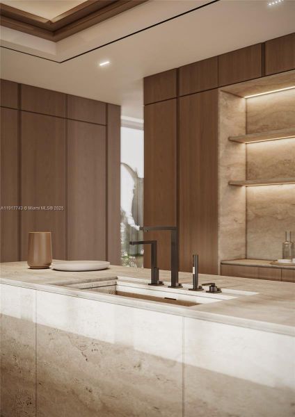 Close-up of interior finishes inside a home in , Coral Gables (Image 16).