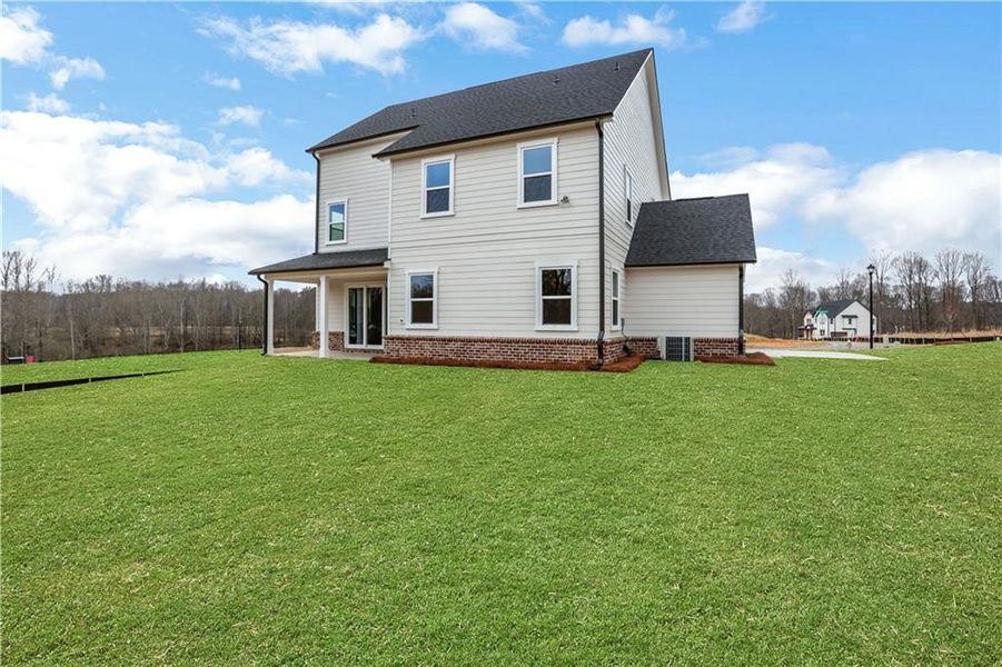 Exterior details and patio area of a home in Acacia, Cumming (Image 4).