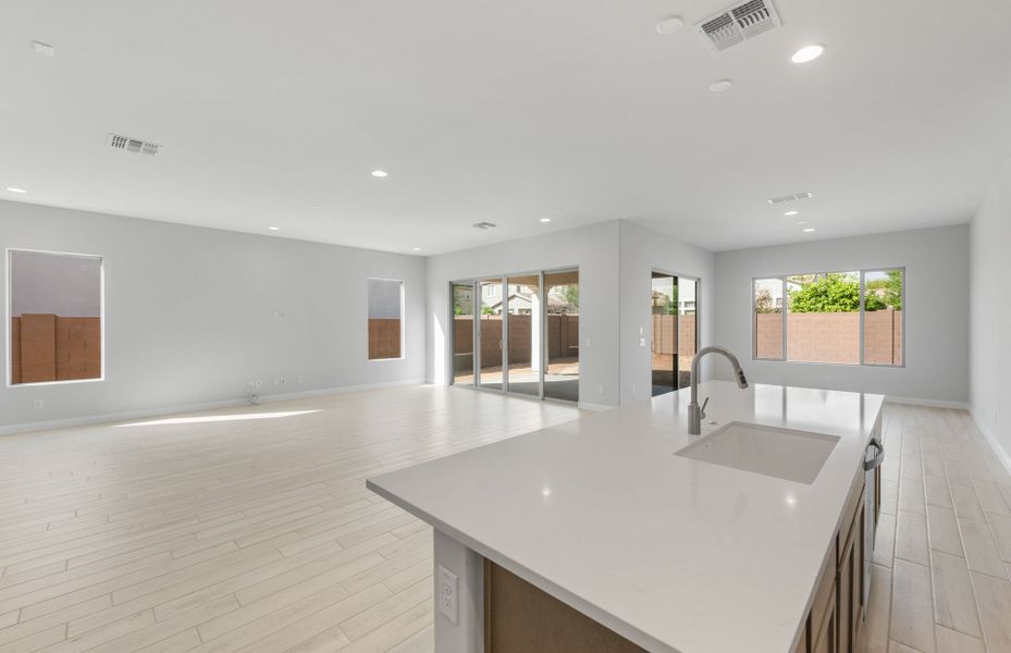 Furnished interior view inside a new home in Artisan at Asante, Surprise (Image 6).