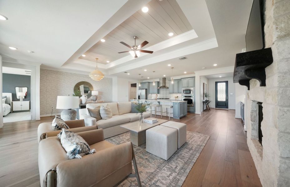 Representative furnished interior of a home built from the Stardom by Del Webb in Del Webb Sugar Land at Ryehill, Rosenberg (Image 24). Representative furnished interior of a home built from the Stardom by Del Webb in Del Webb Sugar Land at Ryehill, Rosenberg (Image 24).