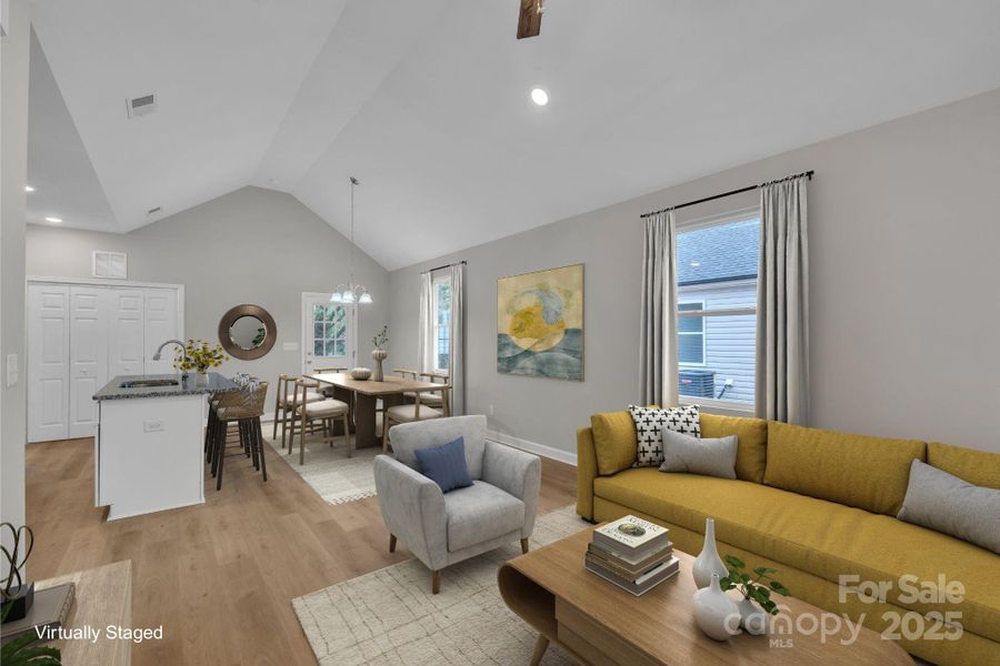 Furnished interior view inside a new home in , East Spencer (Image 15).