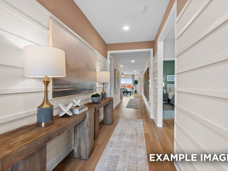 Representative furnished interior of a home built from the The Laurel M by Davidson Homes LLC in Mercer Meadows, Royse City (Image 7).