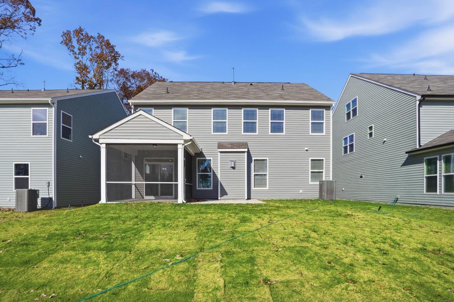 Exterior details and patio area of a home in Grier Meadows, Charlotte (Image 37).