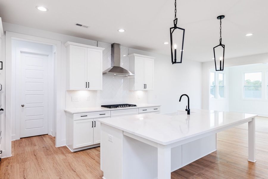Furnished interior view inside a new home in High Grove Oaks, Fuquay Varina (Image 6).