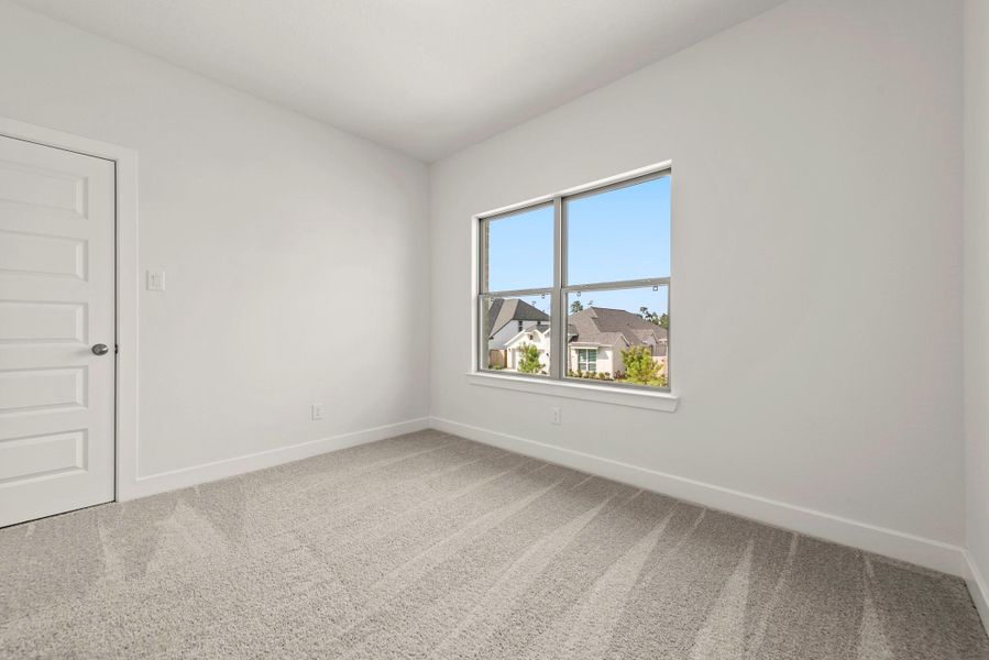 Spacious, unfurnished interior of a new home in Grand Central Park – 50', Conroe (Image 12). Spacious, unfurnished interior of a new home in Grand Central Park – 50', Conroe (Image 12).