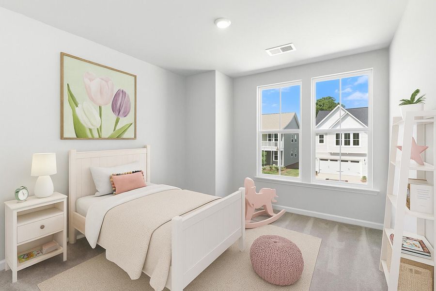 Furnished interior view inside a new home in Six Oaks, Summerville (Image 18).