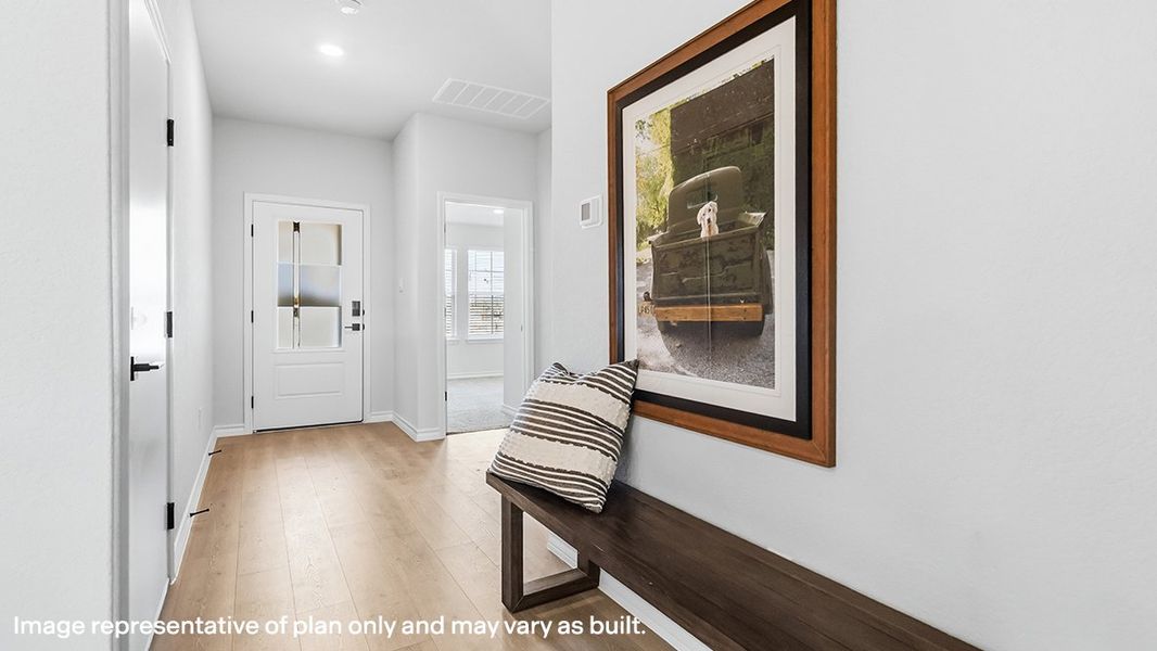 Representative furnished interior of a home built from the The Gaven by D.R. Horton in The Birch at Spencer Ranch, Boerne (Image 4).