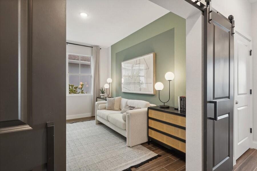 Furnished interior view inside a new home in , Port St. Lucie (Image 33).