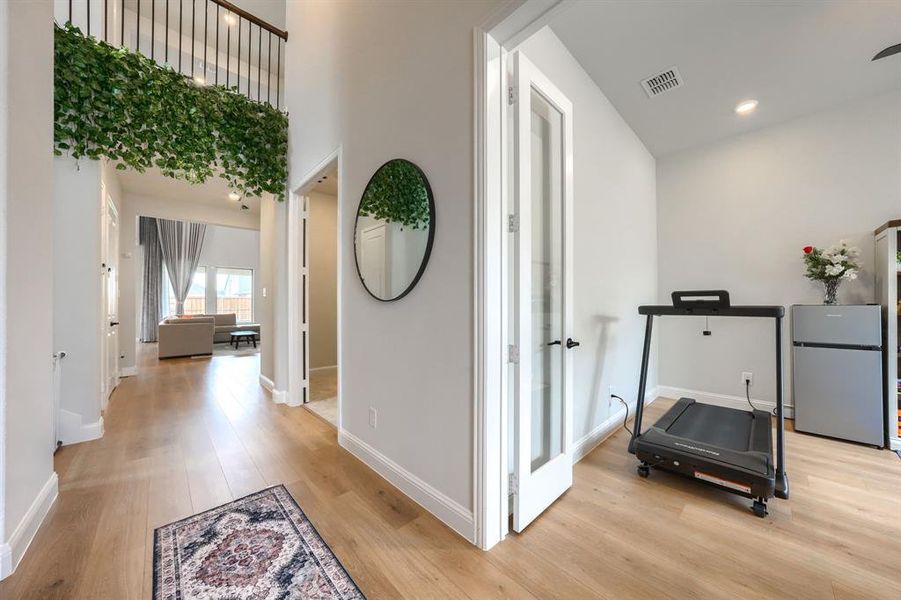 Furnished interior view inside a new home in Cross Creek Meadows, Celina (Image 6).