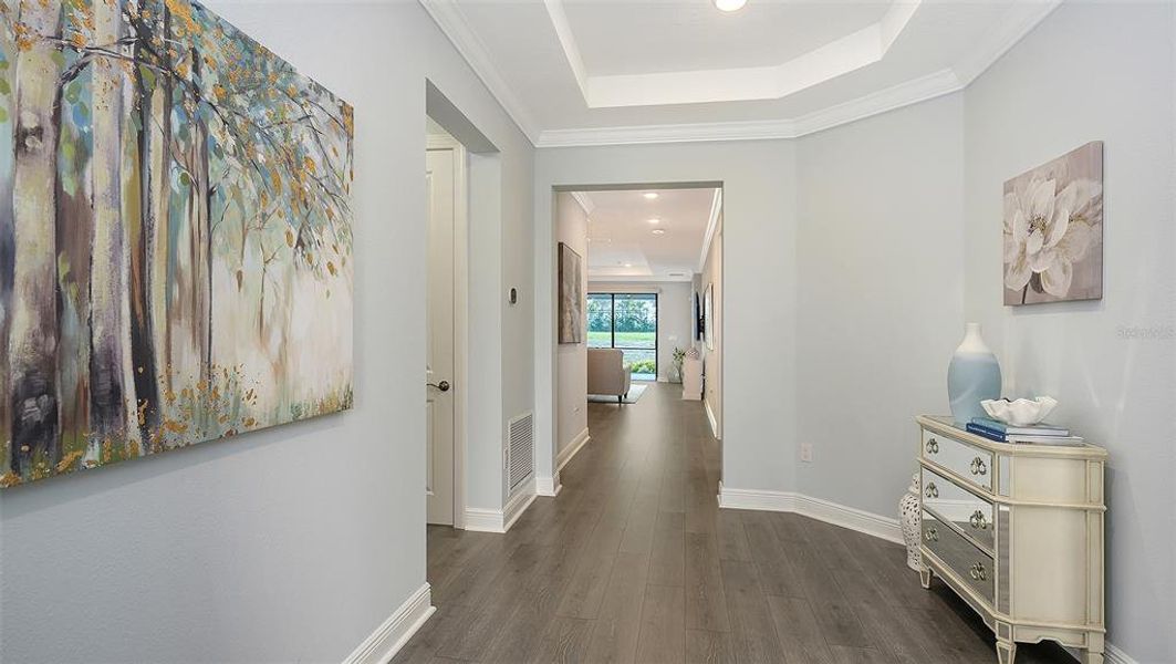 Furnished interior view inside a new home in , Bradenton (Image 41).