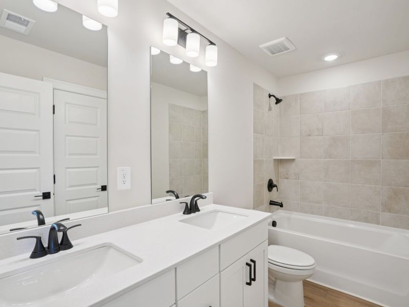 Furnished interior view inside a new home in Martin Springs - Highland Series, Lawrenceville (Image 10).