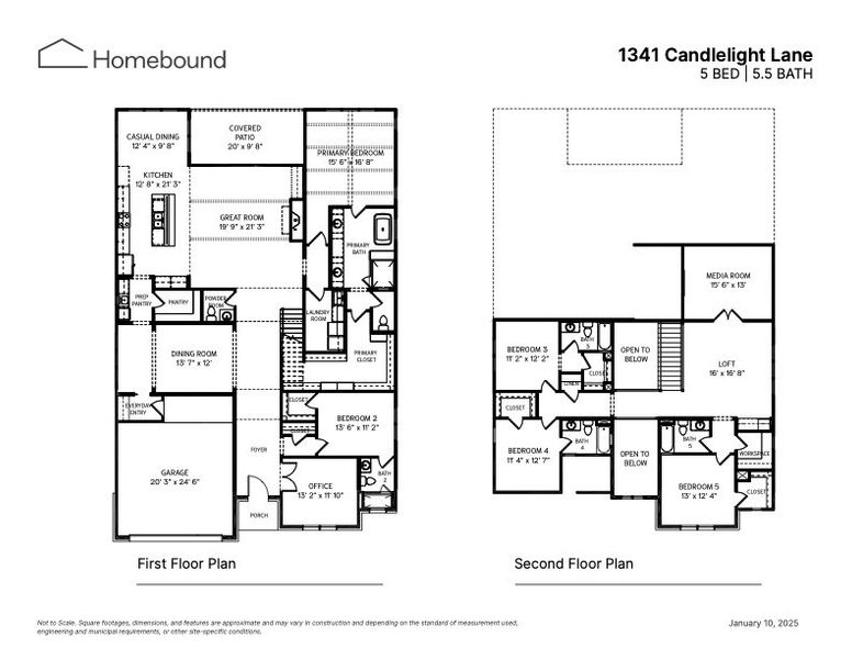 2D floor plan layout of this home in , Houston, TX (Image 2). 2D floor plan layout of this home in , Houston, TX (Image 2).