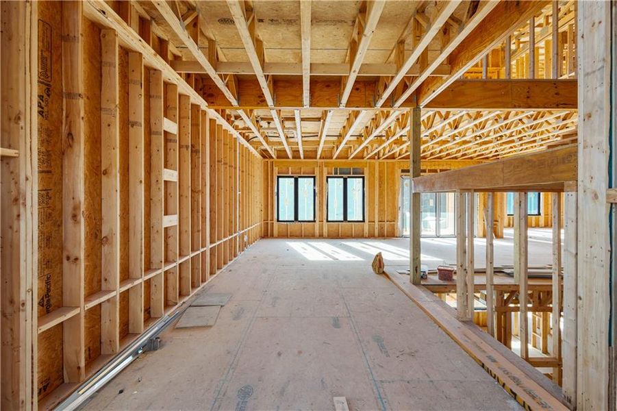 In-progress construction of a new home in , Duluth, GA (Image 7).