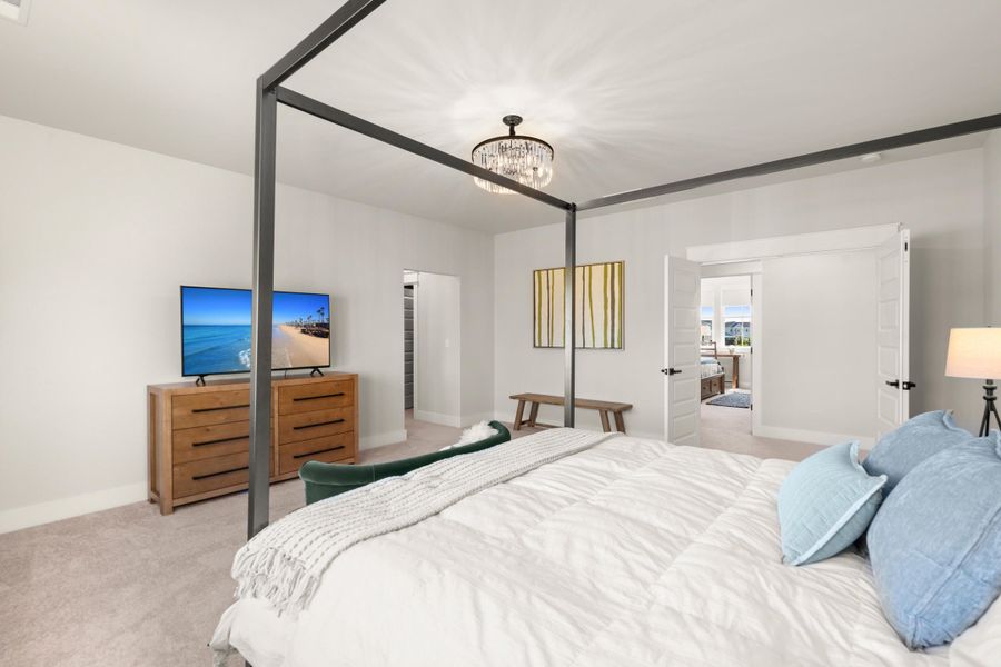 Furnished interior view inside a new home in Carnes Crossroads, Summerville (Image 9).