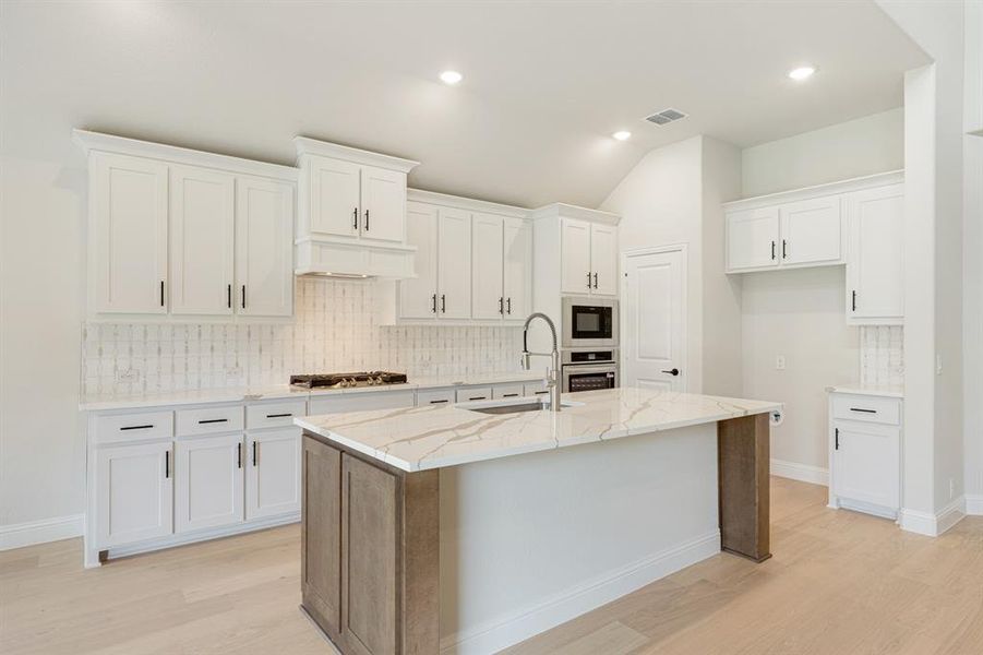 Furnished interior view inside a new home in Glenwood Meadows, Denton (Image 8).
