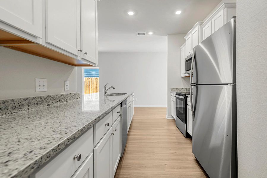 Furnished interior view inside a new home in Wayside Village, Houston (Image 7).