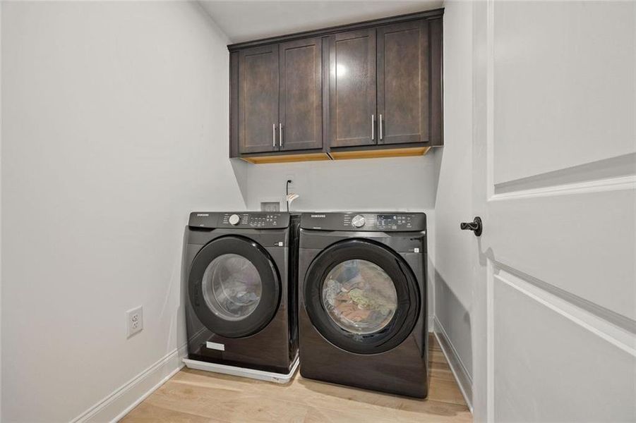 Furnished interior view inside a new home in , Cumming (Image 15).