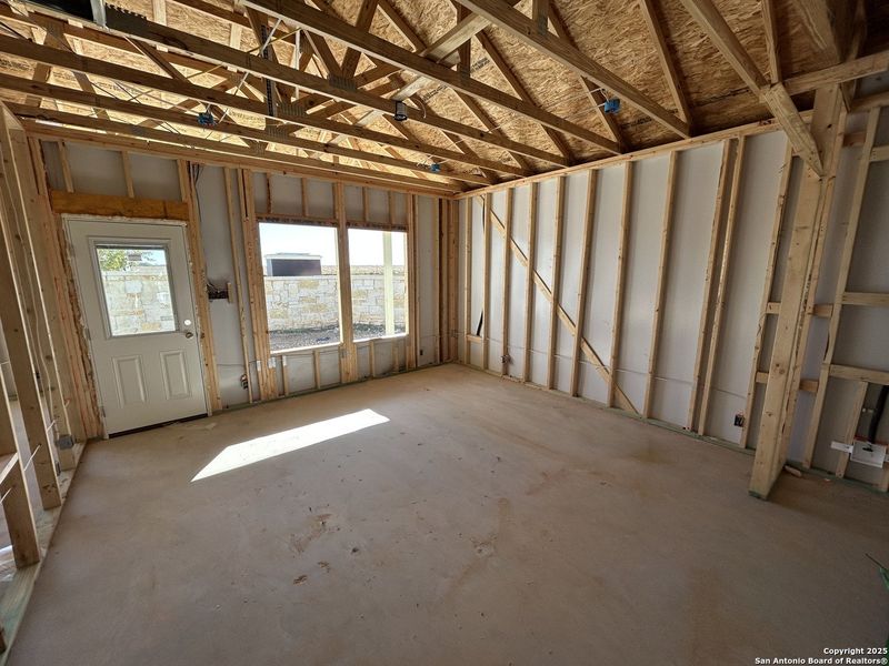 In-progress construction of a new home in Meadows at Hennersby Hollow 40's, San Antonio, TX (Image 20). In-progress construction of a new home in Meadows at Hennersby Hollow 40's, San Antonio, TX (Image 20).