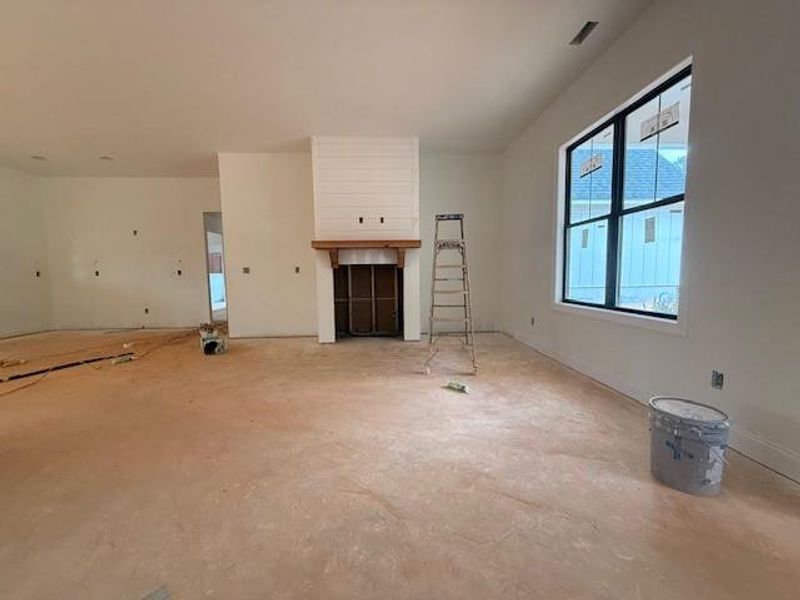 In-progress construction of a new home in , Rockmart, GA (Image 3).