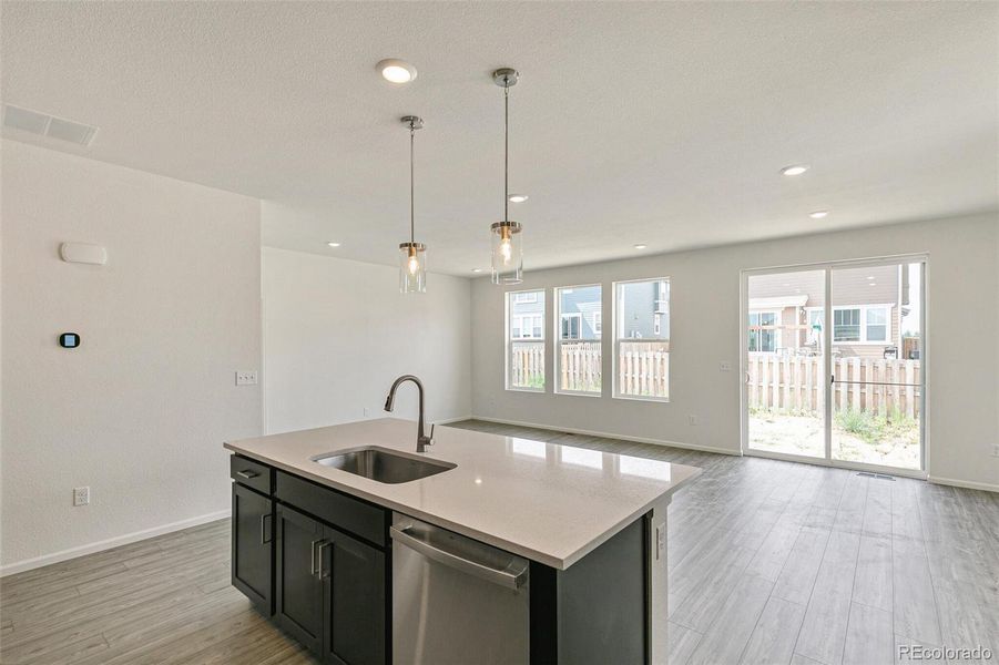 Furnished interior view inside a new home in Turnberry, Commerce City (Image 13). Furnished interior view inside a new home in Turnberry, Commerce City (Image 13).