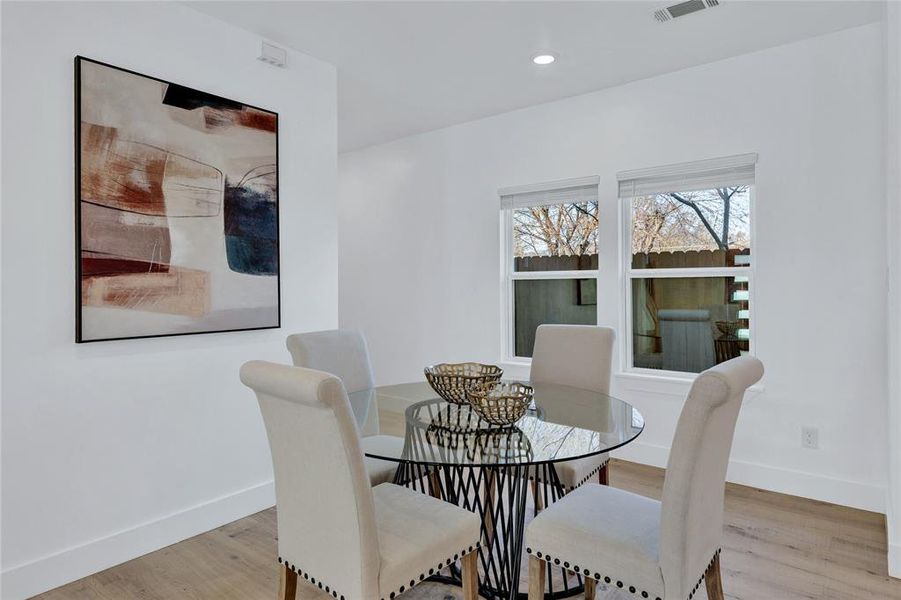 Furnished interior view inside a new home in , McKinney (Image 16).