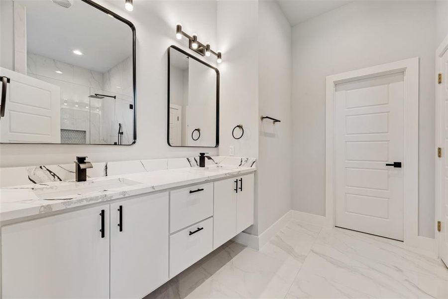 Furnished interior view inside a new home in , Dallas (Image 13). Furnished interior view inside a new home in , Dallas (Image 13).