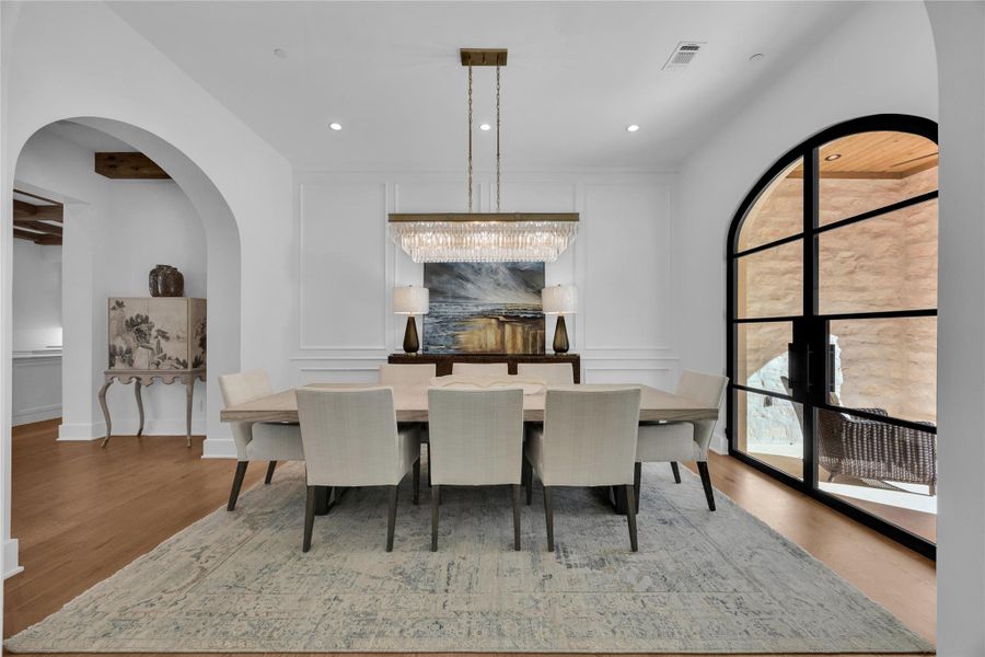 Furnished interior view inside a new home in , Austin (Image 9). Furnished interior view inside a new home in , Austin (Image 9).