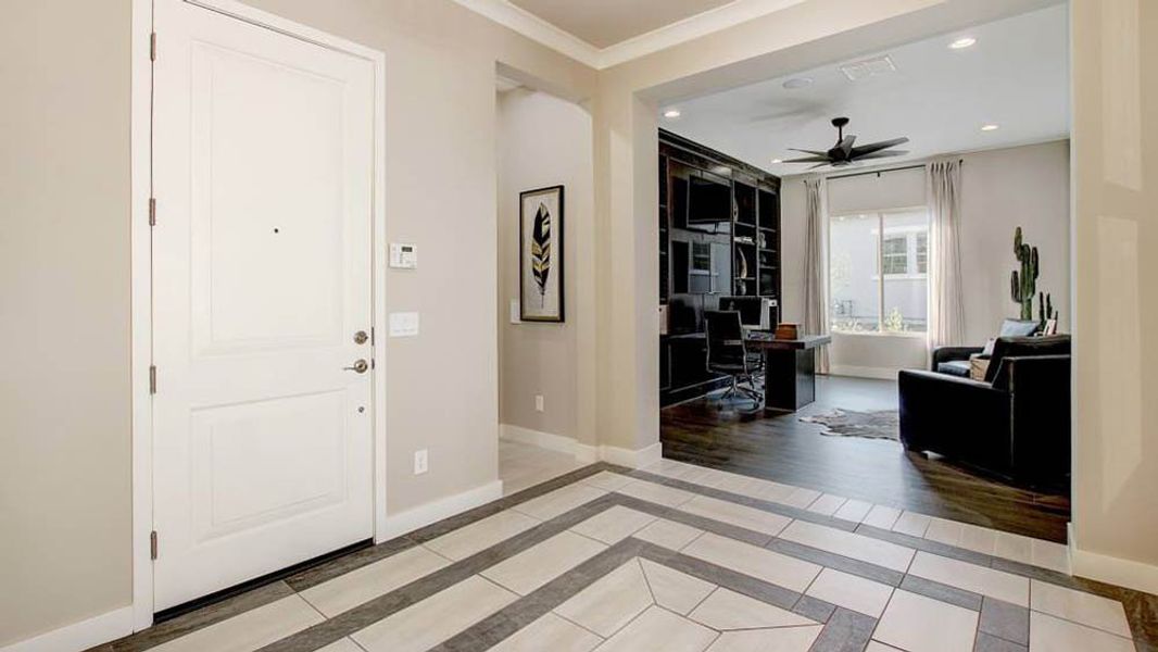 Representative unfurnished interior of a home built from the Shire by Taylor Morrison in Victory at Verrado Venture II Collection 55+, Buckeye (Image 20).